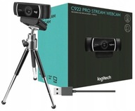 KAMERA INTERNETOWA LOGITECH C922 ZE STATYWEM WEBCAM PRO USB HD 1080p