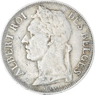 Moneta, Kongo Belgijskie, Albert I, Franc, 1923, V