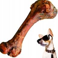 PAKO Naturalny Przysma Gryzak dla Psa - Wędzona Kość z Mięsem, 30 cm