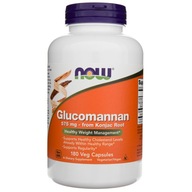 Now Foods Glukomanán 575 mg Konjac Root 180 kaps