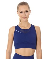 Stanik sportowy Crop Top Gym Brubeck XL ciemnoniebieski