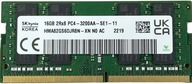 NOWA PAMIĘĆ RAM SK HYNIX 16GB DDR4 HMA82GS6DJR8N-XN 3200MHZ SODIMM