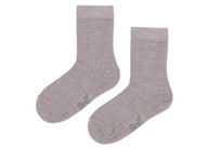 EMEL Ponožky ESK100-52 27-30 Merino pruhy béžové