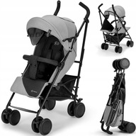 LEKKI Wózek Spacerowy SPACERÓWKA Parasolka 22 kg Kinderkraft SIESTA GREY