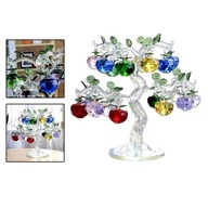 Sztuczne drzewo kryształowe Wielobarwne Fengshui Lucky Glass Tree dla domu