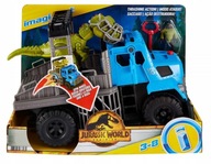 FIGÚRKA JURASSIC WORLD TRANSPORTER DINOSAURUS T-REX AUTO