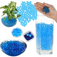 Kulki żelowe wodne hydrożelowe hydrożel do zabawy dekoracji ozdób niebieski