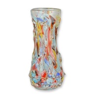 Sklo Murano Style - Viacfarebná sklenená váza