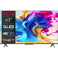 QLED TV TCL 43C649 43" 4K UHD čierna