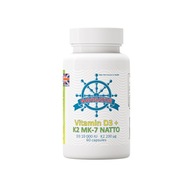 Vitamín D3 10000IU + K2 MK-7 200mcg 60 kapsúl
