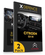 2w1 SZKŁO OCHRONNE NA NAWIGACJĘ EKRAN DO CITROEN C4 III