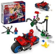 LEGO Super Heroes 76275 Pościg na motocyklu: Spider-Man vs. Doc Ock