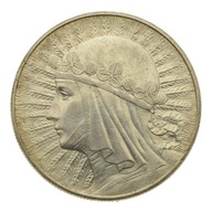 10 złotych 1932 r. - Głowa Kobiety z.m. (7)