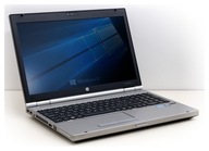 Notebook HP 8570P i5-3340M 8GB 256GB SSD WIN10 15,6" Intel Core i5 8 GB / 256 GB strieborný