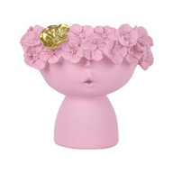 Hla-Dziewczyna głowa wazon sadzarka wazon z żywicy