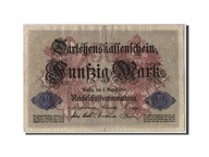 Banknot, Niemcy, 50 Mark, 1914, 1914-08-05, VF(20-