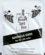 Drożdże do wina Spiritferm Bayanus G995 10g TANIO