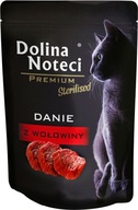 Mokra karma dla kota DOLINA NOTECI premium sterilised wołowina 10x85g
