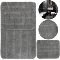 FÜRDŐSZOBA SZŐNYEG SZETT FÜRDŐSZOBA SZŐNYEGEK A LÁB WC ALÁ