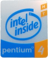 Naklejka INTEL PENTIUM 4 HT 16x20mm [67]