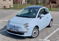 Fiat 500 1,4 100KM Baby Blue Panorama dach ...