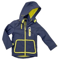 KURTKA softshell KIDS r 116 GRANAT 122/128 cm