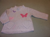 Bluza polarowa z motylami 12-18m Early Days