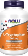 NOW FOODS L-TRYPTOFAN 500MG 120VCAPS ODPOCZYNEK