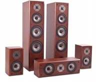 ZESTAW KOLUMN 5.0 QUADRAL QUINTAS 6500 LE WALNUT