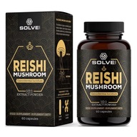 SolveLabs Reishi (Ganoderma lucidum) 10:1 Ekstrakt 60 kapsułek