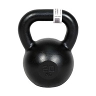 KETTLEBELL ŻELIWNY KULA 20kg UNDERFIT DO ĆWICZEŃ