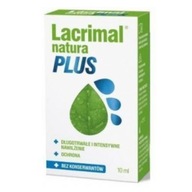 LACRIMAL NATURA PLUS NATURALNE KROPLE NAWILŻAJĄCE DO OCZU 10ml x 1butelka