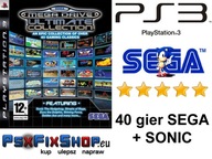 SEGA MEGA DRIVE ULTIMATE COLLECTION SONIC 40 gier retro -komplet- PS3 GW!