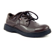 Buty ze skóry TOMMY HILFIGER r 32\20,5 cm