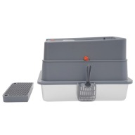 MAČACIA PODSTIELKA Z NEREZOVEJ OCELE VEĽKÁ PODSTIELKA PRE VEĽKÉ MAČKY MAČACIA PODSTIELKA