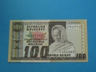 Madagaskar Banknot 100 Francs A 1974 UNC P-63a