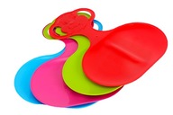 Plastikowe sanki ślizgi sanki dla dzieci jabłuszko ślizgacz MIX kolorów