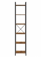 Regál stĺpik 6 úrovní rustikálny 187 cm LOFT