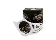 Zestaw 4 podstawek pod torebkę z herbaty VINTAGE FLOWERS BLACK DUO