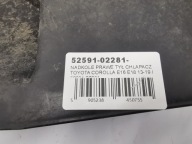 mudguard right rear part mudguard flap TOYOTA COROLLA E16 E18 13-19 / 52591-02281