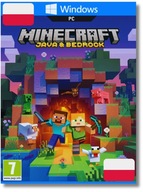 MINECRAFT JAVA & BEDROCK EDITION - POLSKA WERSJA - GRA PC - KLUCZ GAMEPASS