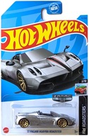 HOT WHEELS 17 PAGANI HUAYRA ROADSTER ZAMAC HW ROADSTERS 2/10 1:64