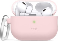 Silikonowe etui Elago do słuchawek AirPods Pro 2 w pięknym różowym kolorze