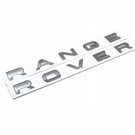 RANGE ROVER Emblém Logo Nápis -striebro lesklé