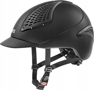 Kask jeździecki toczek Uvex Exxential II Glamour Black Matt XXS/S 52-55cm