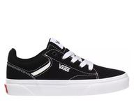 Buty miejskie trampki młodzieżowe czarne VANS SELDAN BLACK VN0A4U25187 37