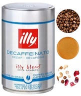 Illy Decaf Espresso bez kofeínu - zrnková káva 250g