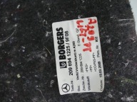 MERCEDES A209 W209 CABRIO mats boot 09r