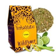 Yerba Mate LEMON 400g WildPower skórka cytrynowa limonka