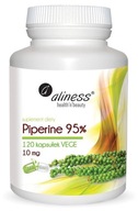 Piperyna Piperine 95 Aliness 120 kapsułek kaps. VEGE Pieprz czarny + Chrom